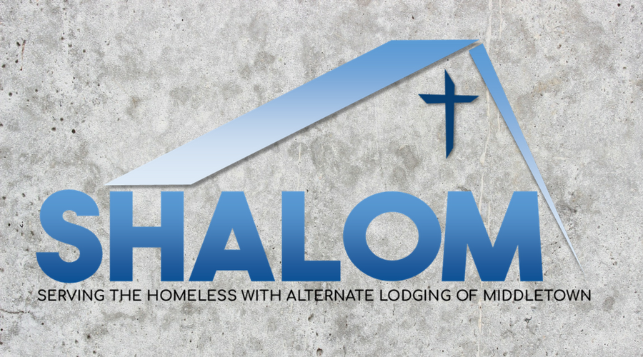 The logo for SHALOM Homeless Shelter